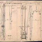 نقاشی ثبت اختراع آسانسور الیشا اوتیس، 15 ژانویه 1861